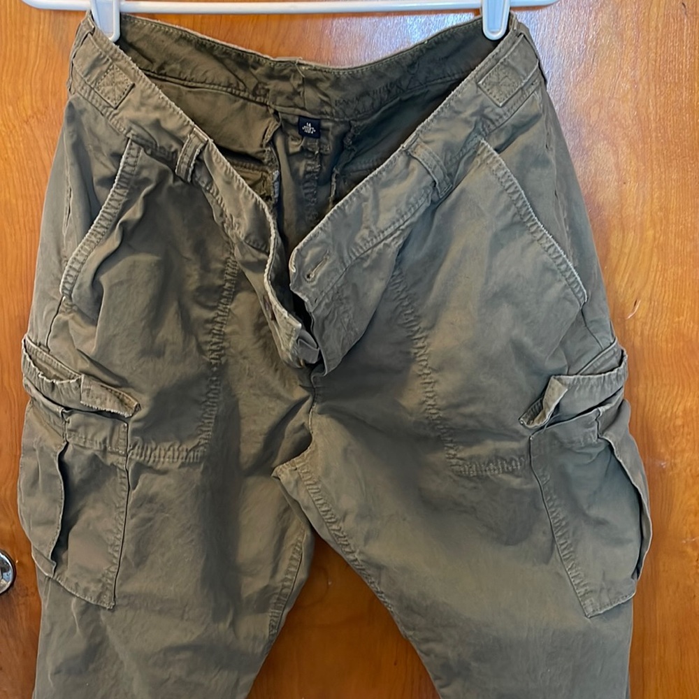 Banana Republic Women’s size 14 cargo pants  heavy pants